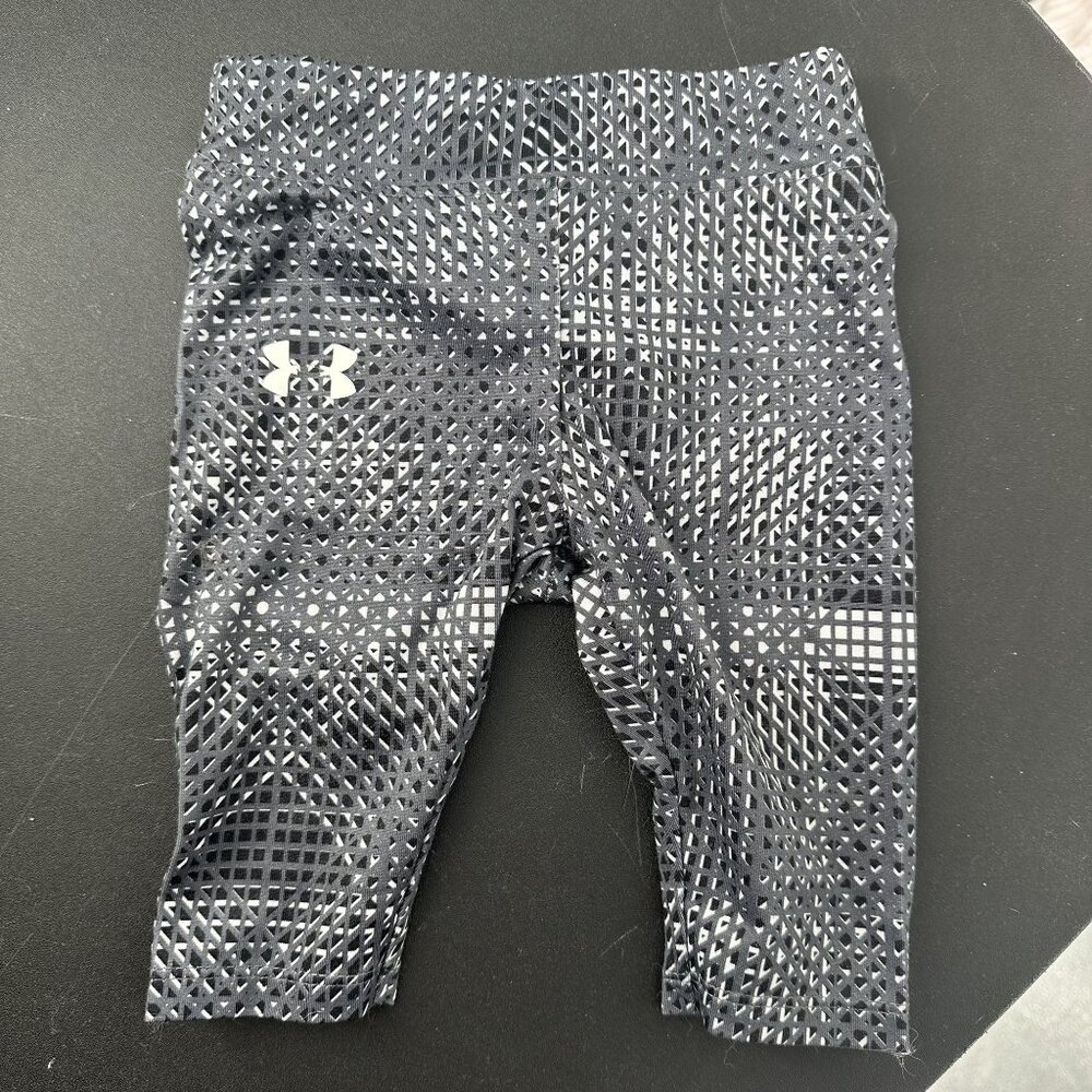 Under Armour Baby Leggins Size 12 Month Gray White